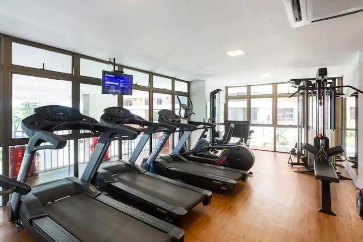 Estudio Aconchegante Frontal Praia Barra - 2 Suites Ріо-де-Жанейро Екстер'єр фото